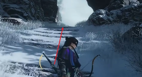 主路指引示意图