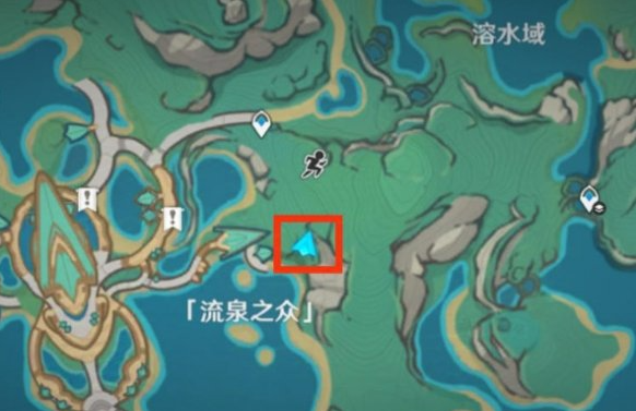 密藏入口示意图