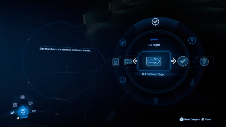 符号标志示意图