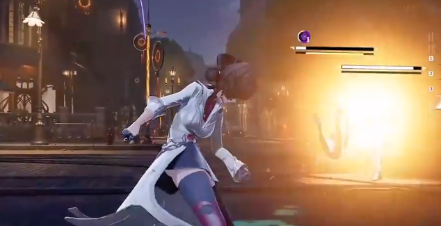 四人轮切战斗界面