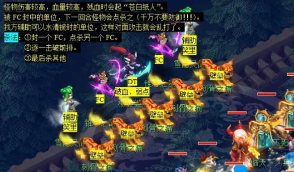 战斗场景示意图