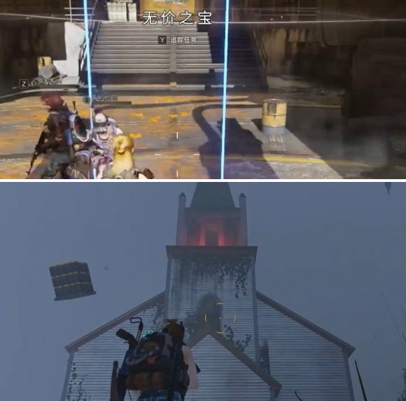 教堂位置示意图