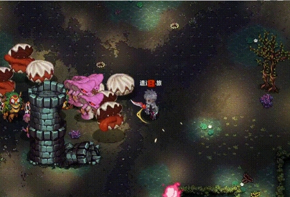 樱花乱舞示意图