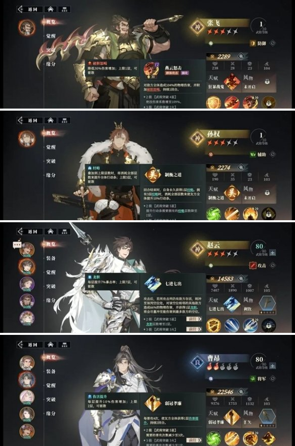 阵容机制示意图