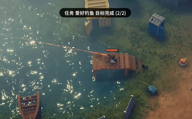 零号区湖畔位置