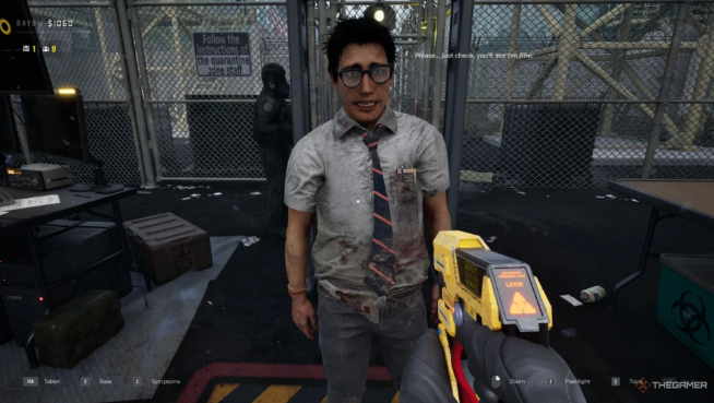 隔离区复查操作