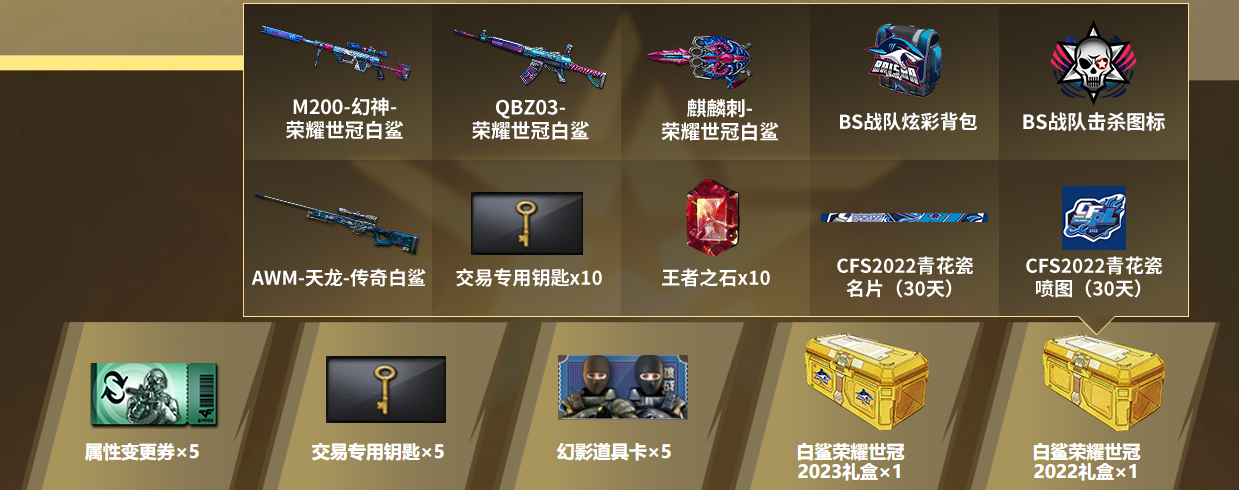 麒麟刺荣耀世冠白鲨如何得?荣耀世冠活动