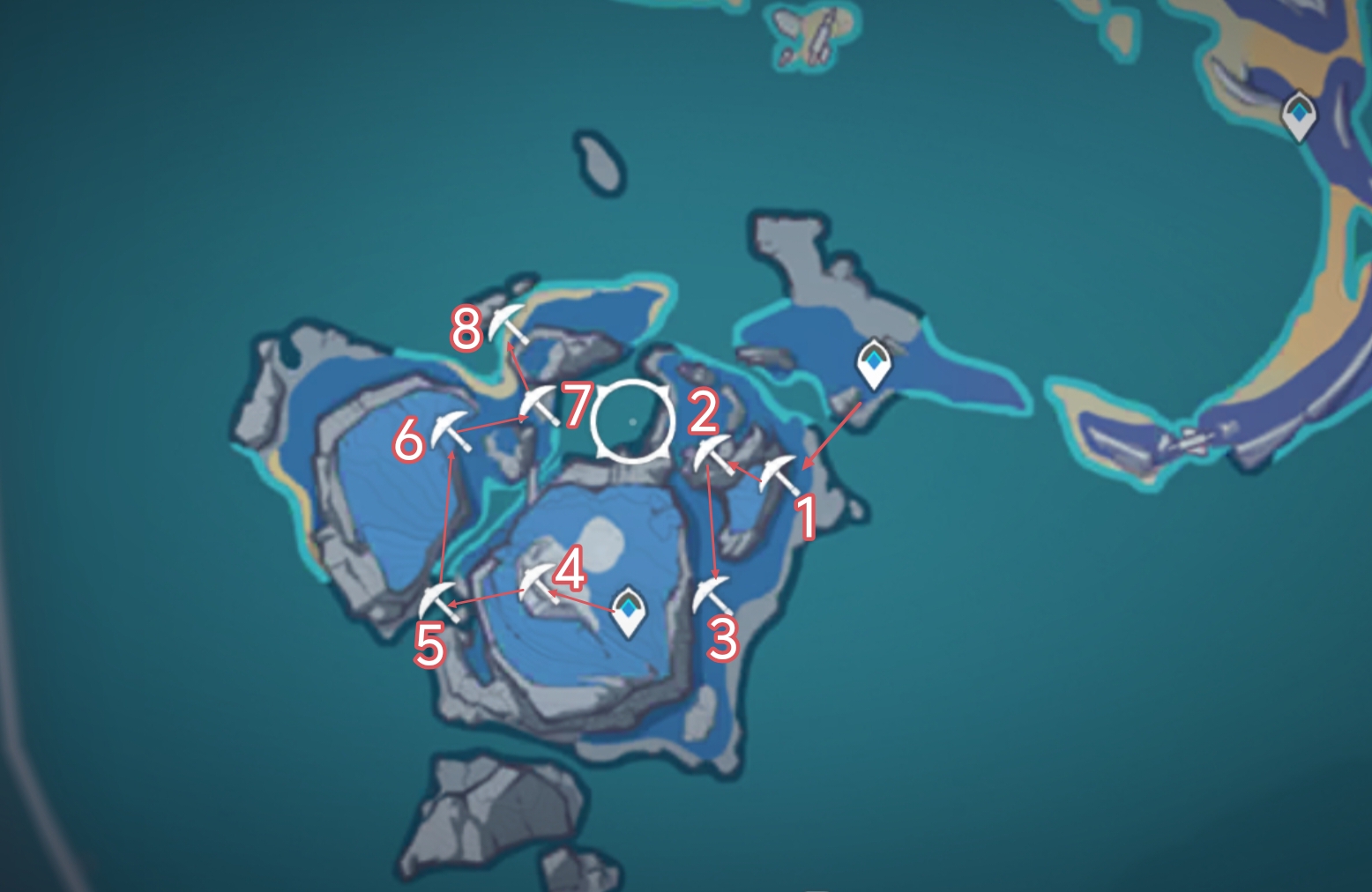 霜月之坊地图