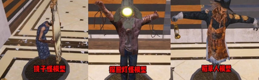 稻草人模型位置示意图