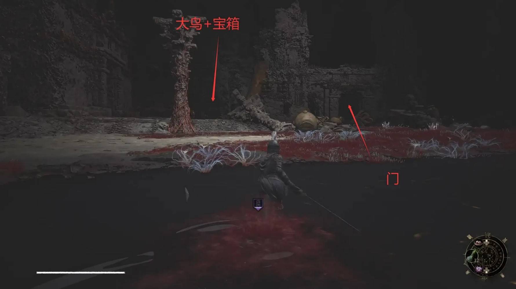 第三扇大门路径示意图