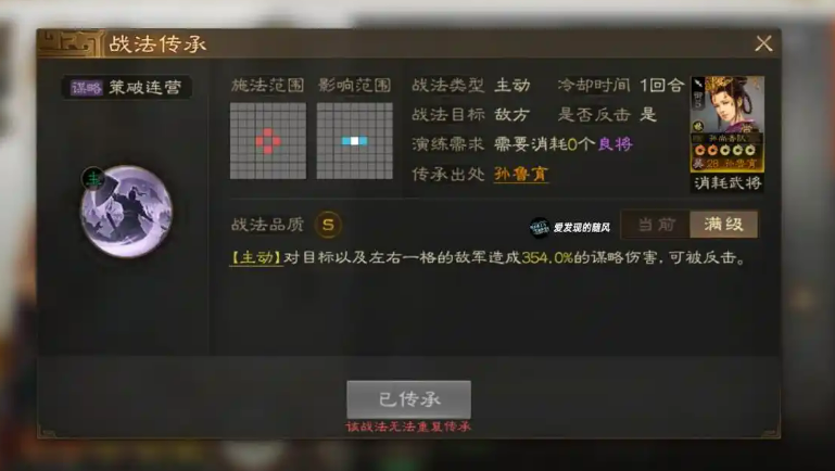 特性说明示意图
