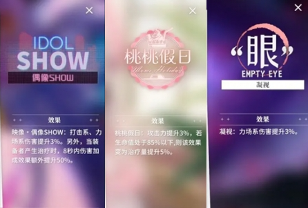 映像效果数值对比