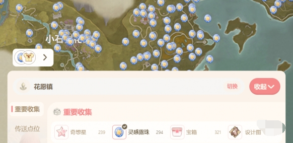 物品位置标记示意图