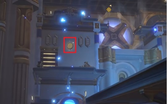 风扇下方位置示意图