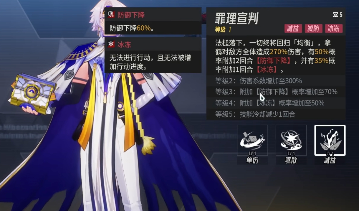 伊瑟拿鹤角色展示