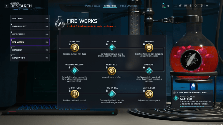 研究强化器界面