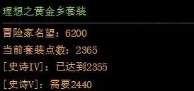 防具部位属性示意图