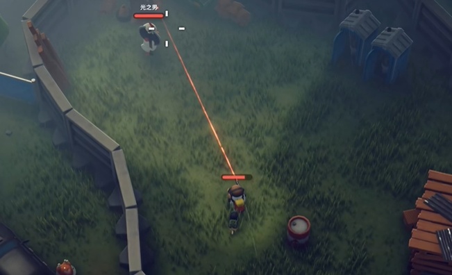 光之男敌人击杀场景