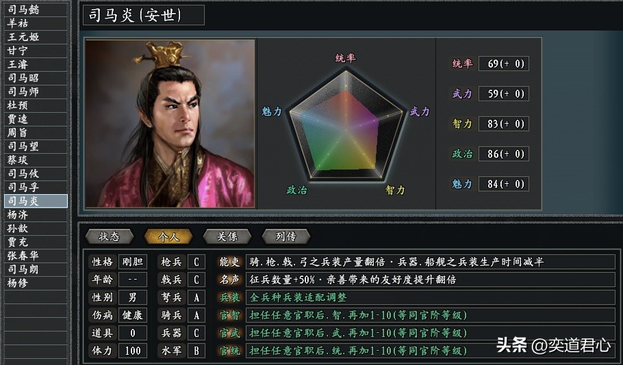 三国志11惊鸿版:西晋南渡,武将技能大升级