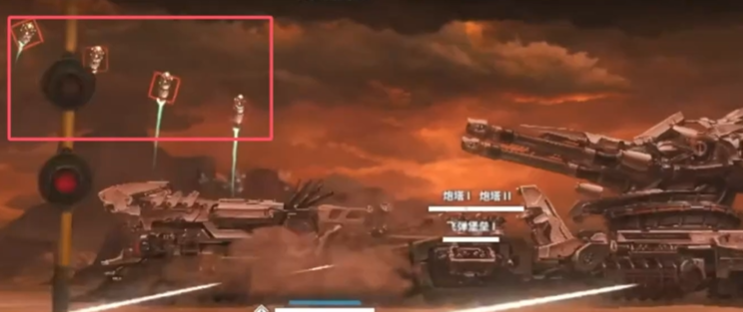 飞弹锁定示意图