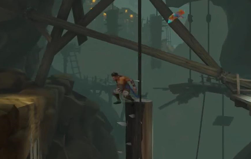 跳跃路径示意图