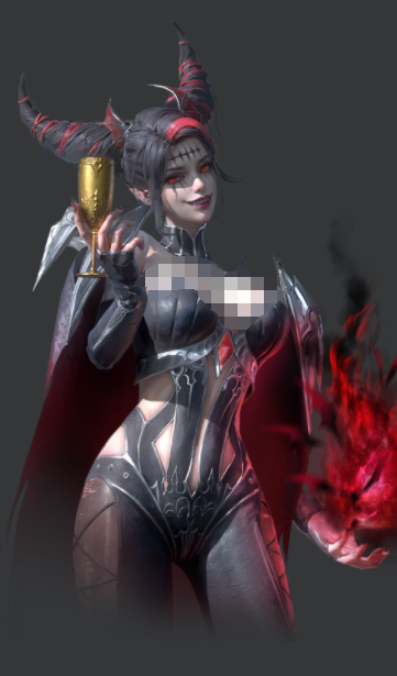 夜魅雷娜角色图