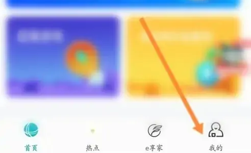 首页与我的入口