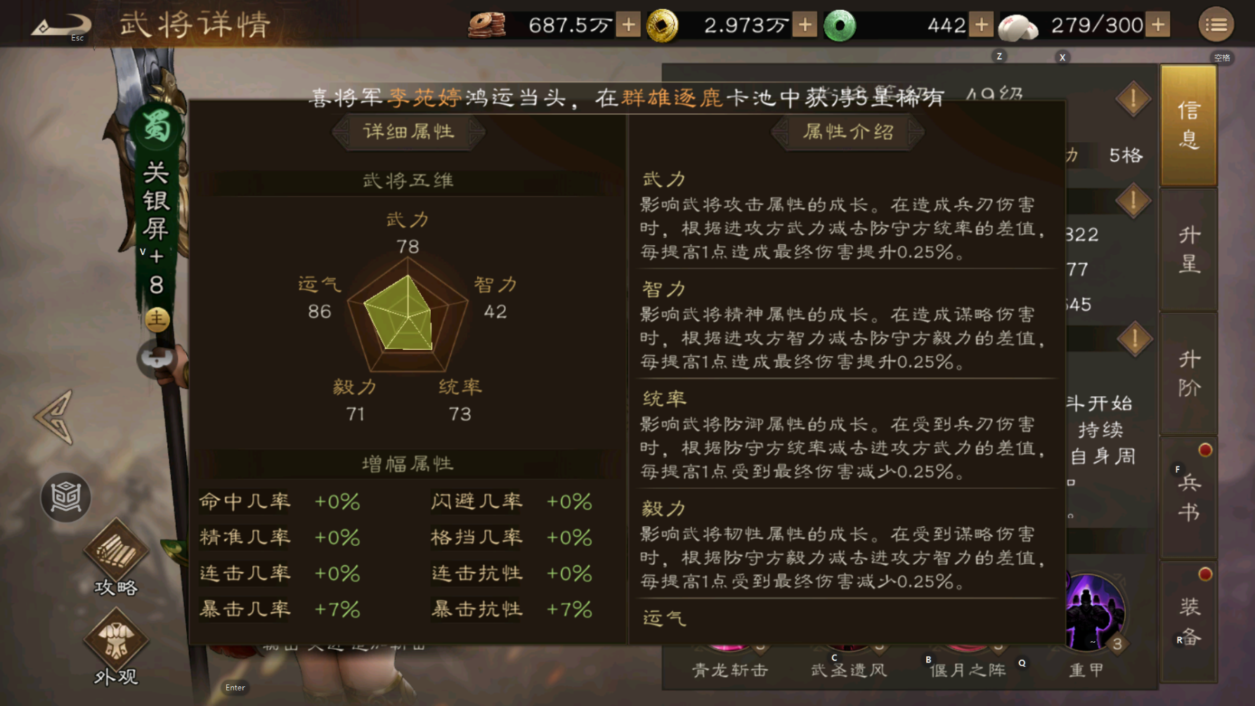 技能面板