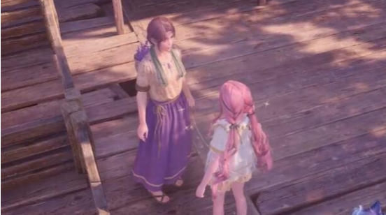 无限暖暖紫穗草景观