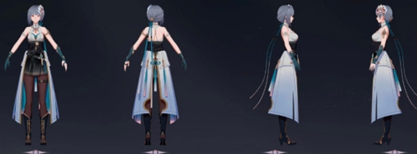 散华新皮肤服装