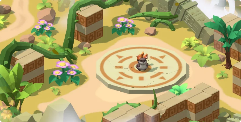 遗迹半岛彩蛋:地毯转圈