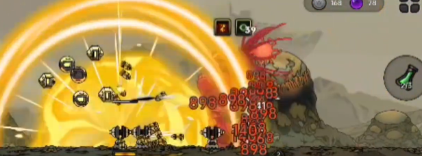 召唤物战斗示意图