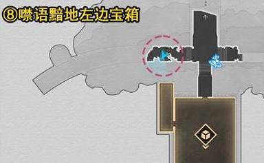 采石旧址楼梯位置示意图