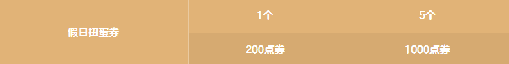 扭蛋券