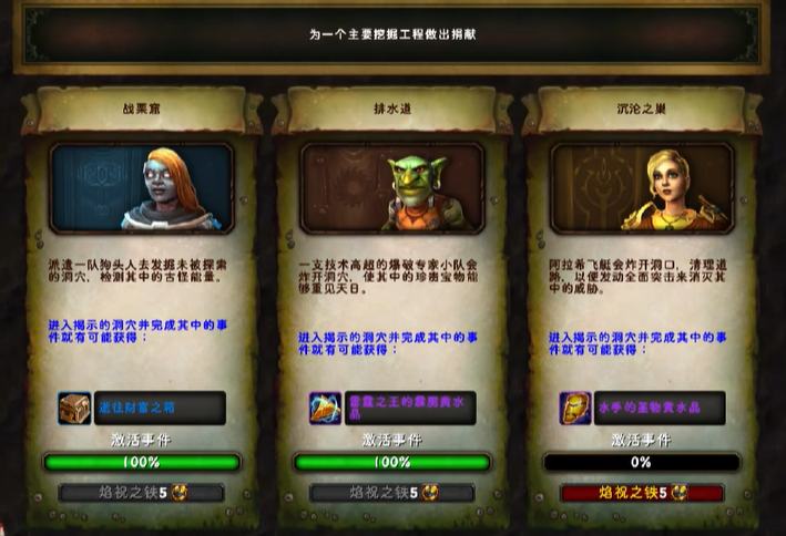 捐赠桌界面