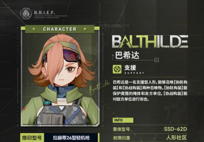 巴希达立绘