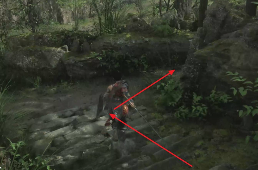 门亭与独木桥示意图