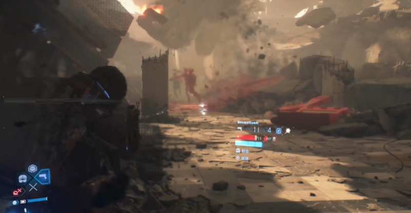 小兵清理示意图