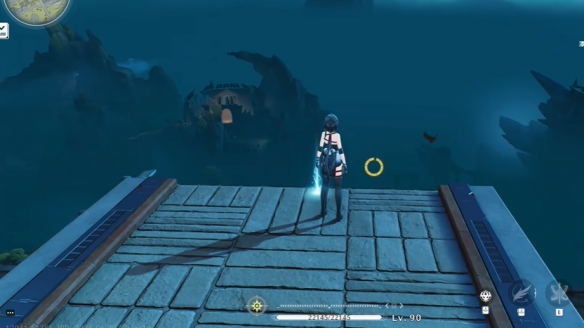 七丘城高处跳下触发示意图