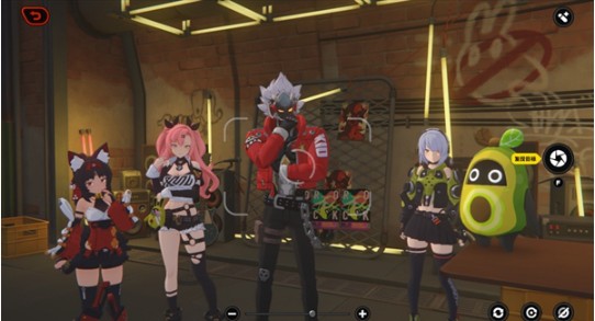 送餐与拍照示意图