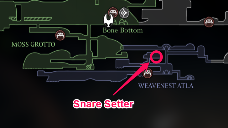 Trap Setter Location