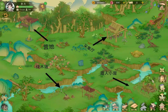 森林资源分布图