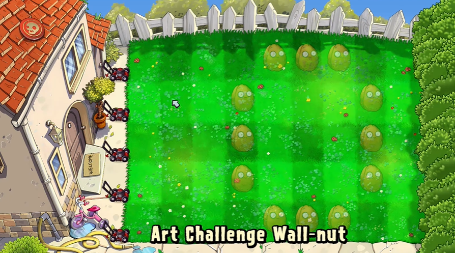 植物大战僵尸：重植版坚果艺术锦标赛实战攻略-景澄手游网