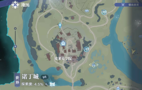 奇茸金菊位置示意图
