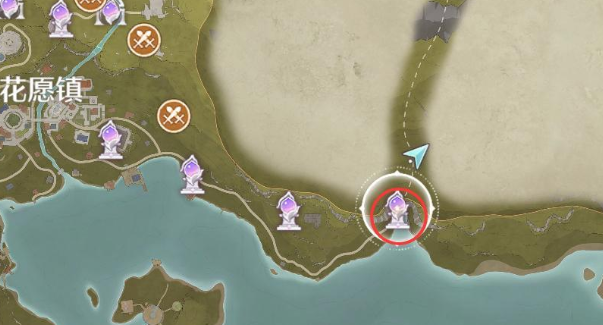 心愿通行许可位置