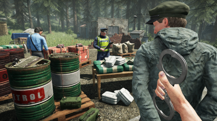 边境检察官证件检查界面