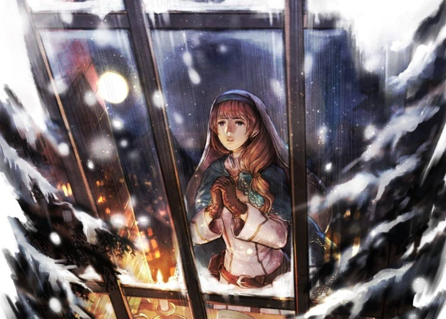 劳拉娜在教会场景