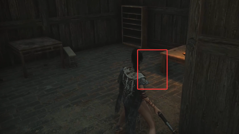 院子角落互动点