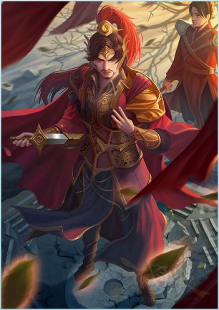 诸葛瞻立绘