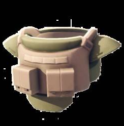 五级防弹衣装备展示